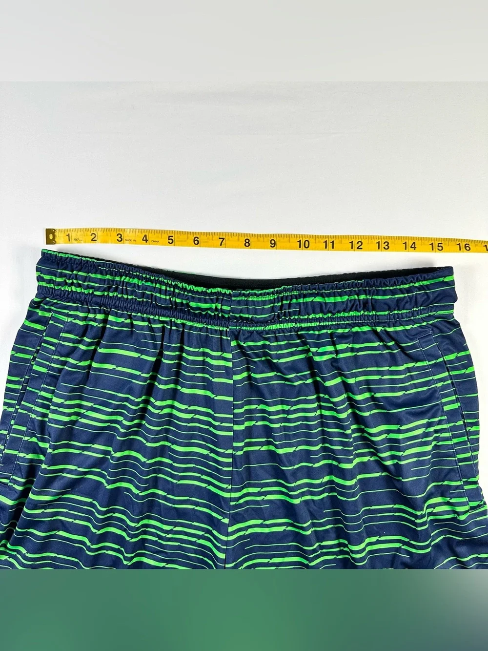 Nike Dri-FIT Predator Training Shorts Mens XL Blue Green Basketball 833267-429
